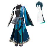 Wuthering Waves Jiyan Blue Set Outfits Cosplay Costume Carnival Suit